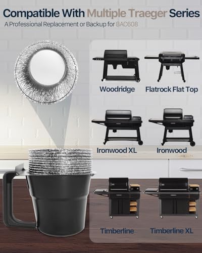 Grease Bucket Liners for Traeger Timberline, Drip Bucket Liner Replacement for - Image 3
