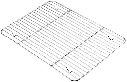 P&P CHEF 11.6" x 9" Cooling Baking Wire Racks Pack of 2 - Image 4
