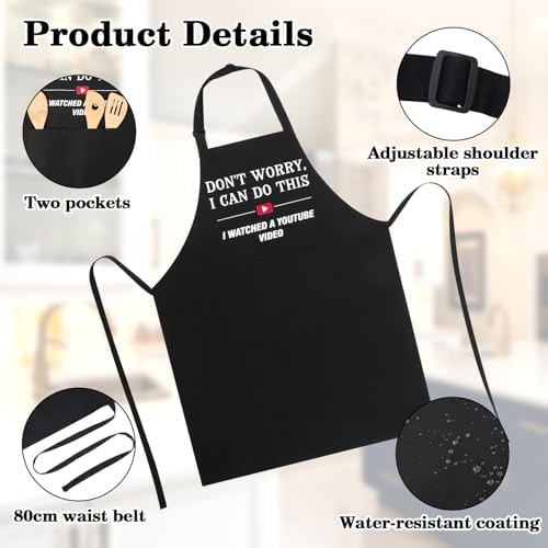 Funny Cooking Aprons for Men, Aprons for Adults - Image 3