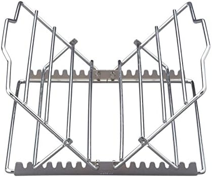HIC Kitchen Roasting Adjustable Baking Rack, Chrome-Plated Steel, Adjusts to 7 - Image 5