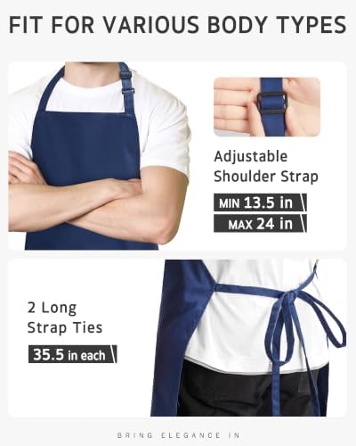 Syntus Chef Apron for Men Women - Image 4