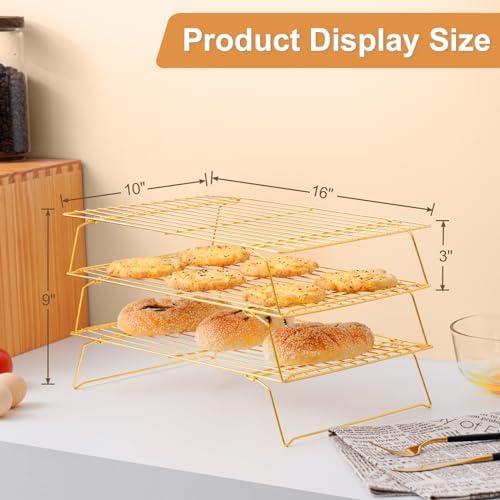 Briout Cooling Rack for Cooking Baking 3 Tiers - Image 2