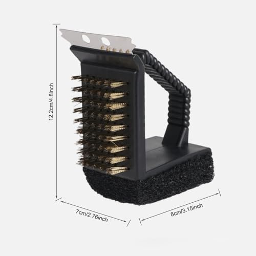 2 Pack Grill Brush and Scraper - Image 2