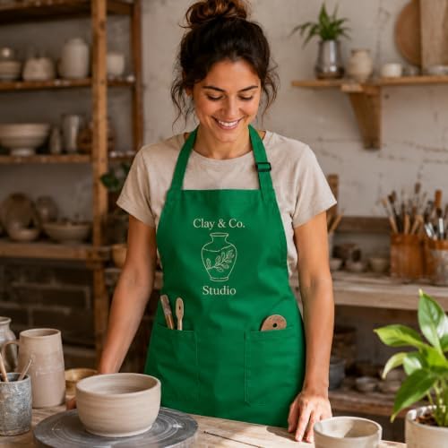 Personalized Apron Custom Name Photo Logo Aprons - Image 4