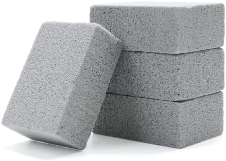 Magic Blackstone Griddle Scraper,4 Pack Gray Stone Cleaning Block Clean Brick by Hokilands