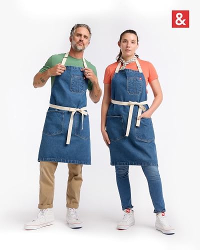 hedley & bennett Essential Chef Apron - Image 6