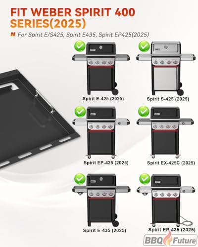 Full Size Griddle Insert for Weber Spirit 400 Series - Image 2