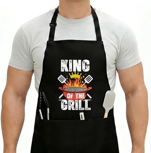 Funny Aprons For Men, Father's Fathers Day Kitchen Gifts For Dad Father Daddy by Unknown