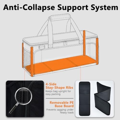 24” Grill Tool Storage with Rigid Bottom Board, BBQ Utensil Bag, Bag Only - Image 5