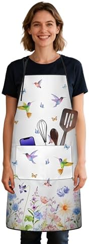 Hummingbird Kitchen Aprons by Unknown