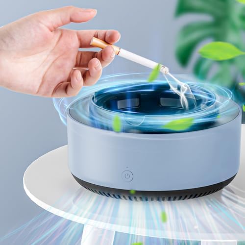 Air Purifier Filter Ashtray, Portable Box Smokeless Ash tray by Boguish