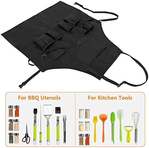 HODRANT Large BBQ Grilling Apron - Image 2