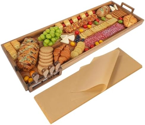 Acacia Wood Large Charcuterie Board 36x12 Inch by Unknown