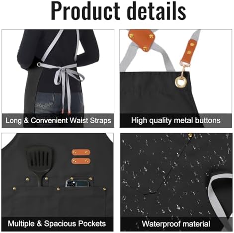 Aoomzoon Durable Kitchen Aprons - Image 3