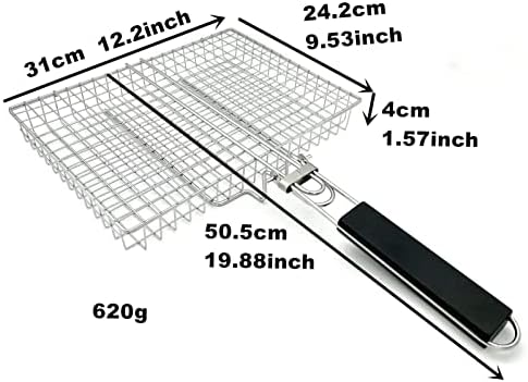 Large Capacity Barbeque Grill Basket - Image 3