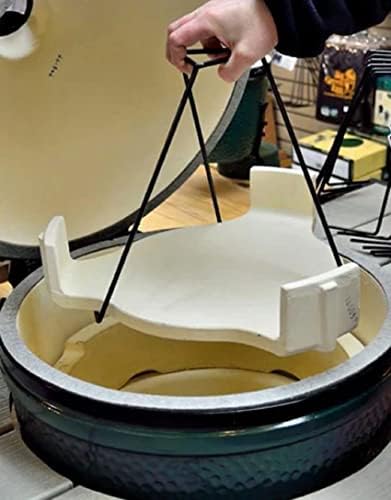 Claw Plate Setter Big Green Egg Conveggtor Ceramic Heat Deflector Lifting Tool - Image 2