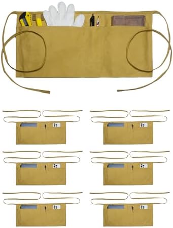 Canvas Work Waist Apron with 3 Pocket by Unknown