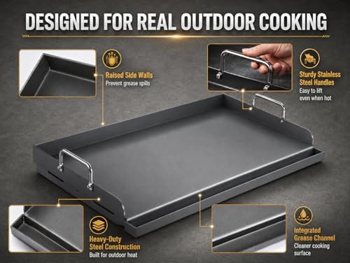 Hisencn 25"x16" Flat Top Griddle - Image 6