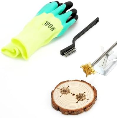 AIMOADO 1.5" Compass Branding Iron by AIMOADO