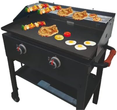 Adjustable Wind Screen and Griddle Warming Rack Set Fit - Image 7