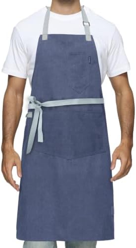 Chef Apron w/Pockets, Adjustable Strap by Unknown