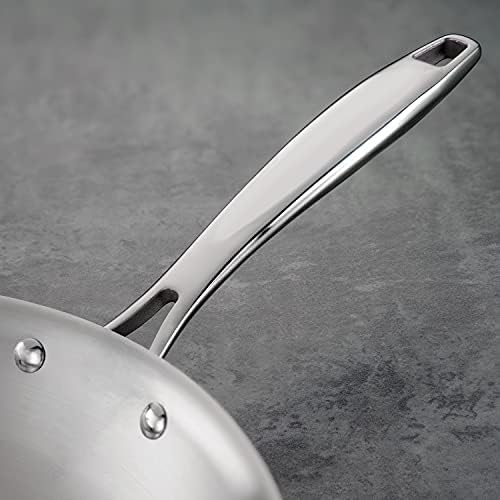 Tramontina Signature Tri-Ply Clad Stainless Steel 12-Inch Large Frying Pan - Image 4
