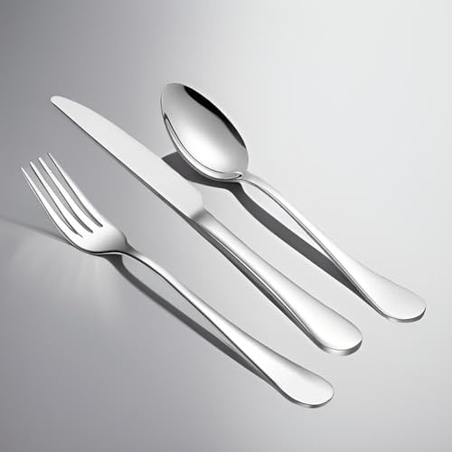 Dinner Forks, Flatware Set, 8 Inches, Mirror Finish & Dishwasher Safe, New - Image 5