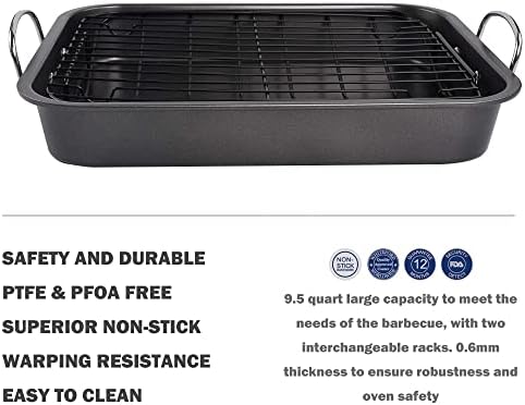 kitCom Nonstick Roasting Pan, Roaster - Image 5