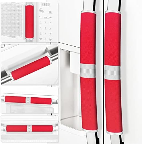Refrigerator Door Handle Covers, Keep Your Kitchen Appliance Clean from Food by ELCOOR