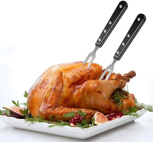 Meat Carving Grill Fork, 10.6" Stainless Steel - Image 4