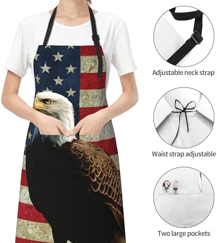 Art Apron with Pocket for Women Men - Image 2