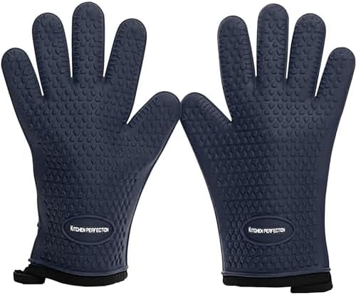 KITCHEN PERFECTION S Silicone Smoker BBQ Gloves by Kitchenperfection
