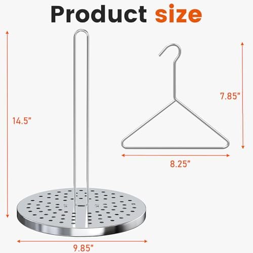 ZJYWSCH Turkey Fryer Stand Kit Stainless Steel, Vertical Chicken Roaster Stand - Image 5