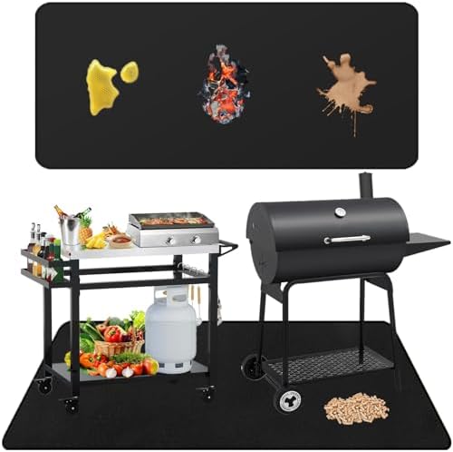Falezern 48 x 30 in Under Grill Mat by Falezern