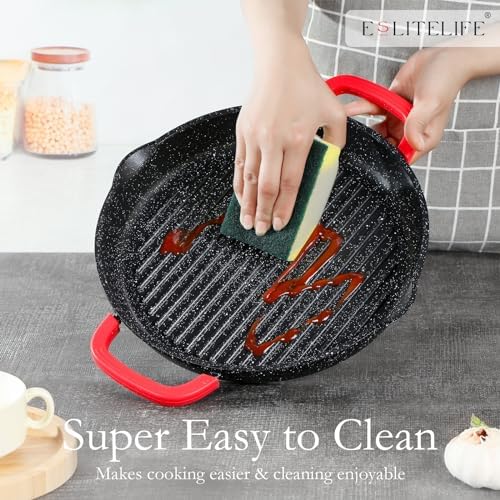 ESLITE LIFE Nonstick Grill Pan - Image 6