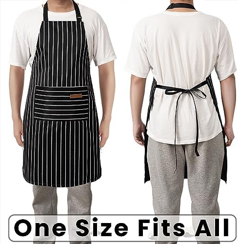 BeLuyi 2 Pack Adjustable Bib Apron - Image 6