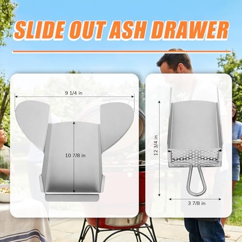 Slide Out Ash Drawer Set Compatible - Image 2