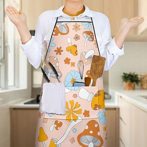 Mushroom Kitchen Cooking Apron - Image 4