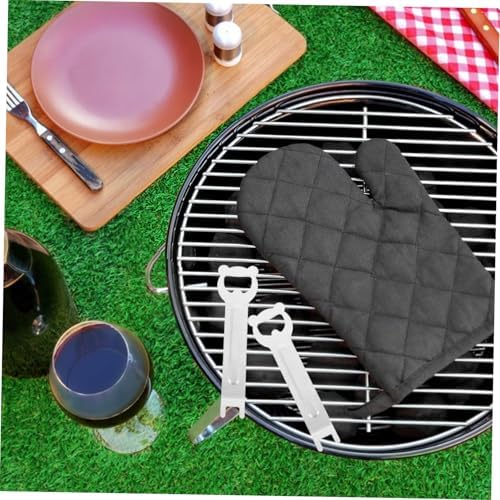 LIOOBO Barbecue Plate Holder Gripper 4 Piece - Image 7