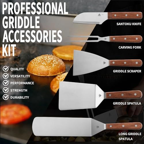 GRILLGEN Heavy Duty Griddle Accessories Kit, Flat Top Grill Accessories Set - Image 2