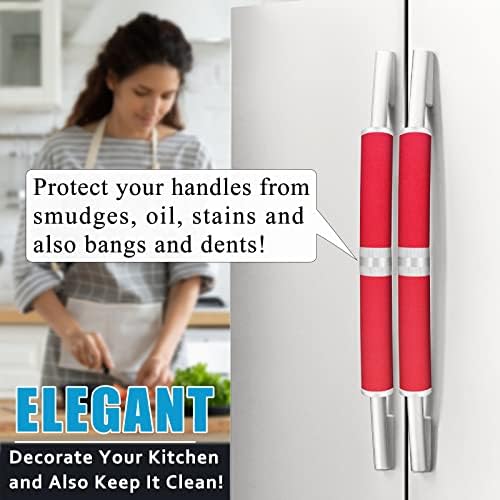 Refrigerator Door Handle Covers, Keep Your Kitchen Appliance Clean from Food - Image 3
