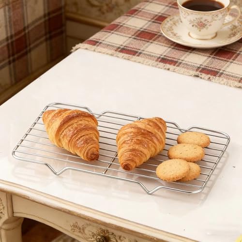 2 Pcs Stainless Steel Roasting Rack 5.3" x8.5" - Image 4