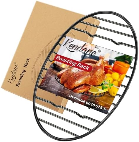 Roasting Rack with Integrated Feet, Cooling Drying Rack by Kendane