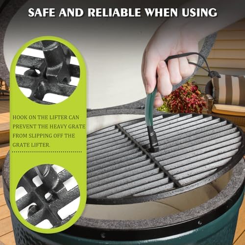 Grill Grate Lifter | Heavy Duty Grill Gripper Tongs - Image 7