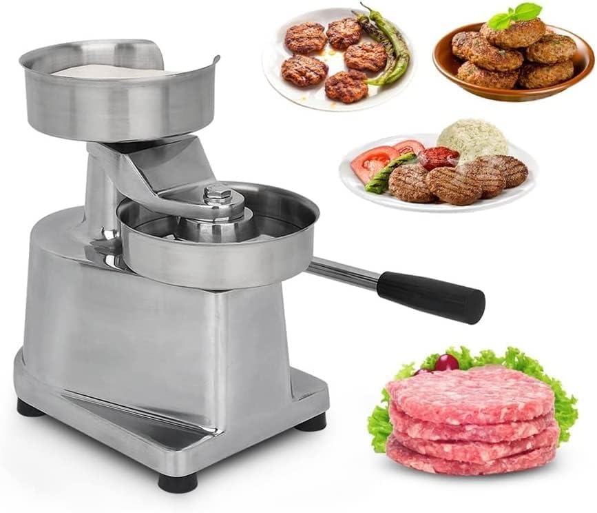 Commercial Hamburger Press Patty Maker, Home Large Manual Burger Forming - Image 2