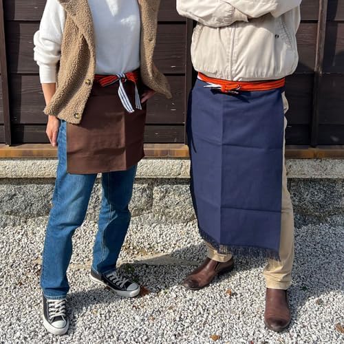 Toyohashi HoMaekake: Handmade Japanese Canvas Waist Apron - Image 6