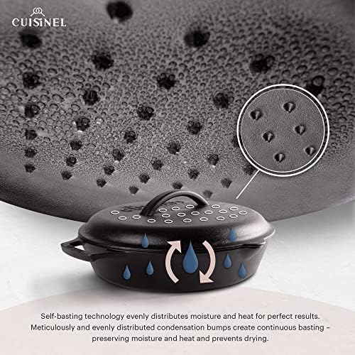 Cast Iron Skillet + Cast Iron Lid Set - Image 4