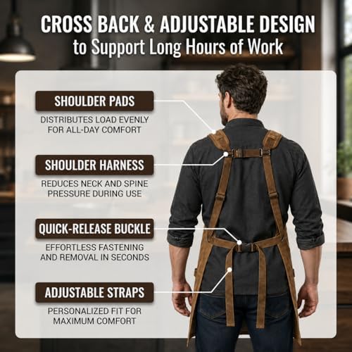Professional Chef & BBQ Apron for Men - Image 3