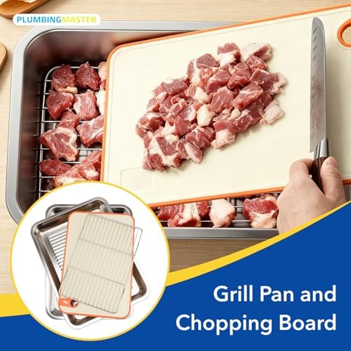 Grilling Gifts for Family: 5-in-1 Outdoor BBQ Food Prep Tray & Carry System - Image 4