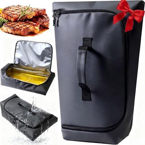 BBQ Blanket for Resting Meat, 270° Open, Leakproof Meat Resting Bag by SCAUSY